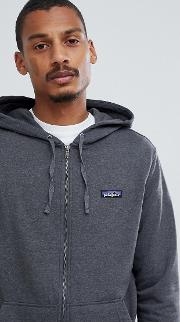 p 6 label lightweight full zip hoody in grey
