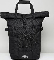 mistral tote backpack cordura in fire black