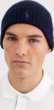 polo ralph lauren merino wool beanie