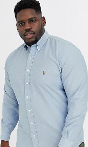 Ralph Lauren Big & Tall Player Logo Classic Fit Buttondown Oxford Shirt