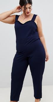 Jumpsuit With Wide Leg