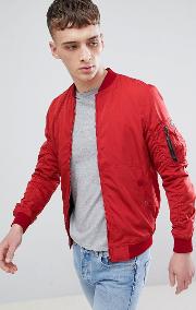 ma1 bomber in red