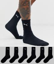 6 Pack Regular Crew Socks