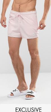 retro swim shorts in pink exclusive to asos 57659601