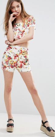 Madam   Floral Shorts