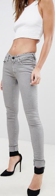 Luz Zip Pocket Skinny Jeans