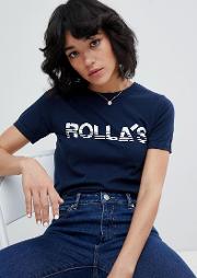 rolla's classic logo t shirt