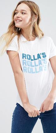 rolla's logo t shirt