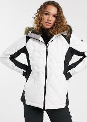 Snow Mountain Breeze Ski Jacket Quilted
