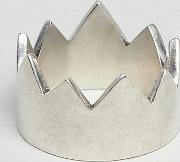 crown ring  sterling silver