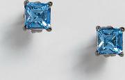 Square Swarovski Crystal Stud Earrings Exclusive To Asos