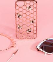 Rose Gold Bee Iphone  Case