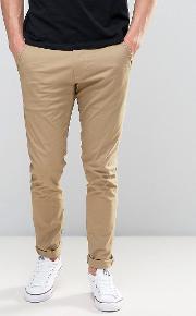 slim fit chinos with stretch