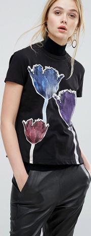 Adatti Tulip Graphic  Shirt
