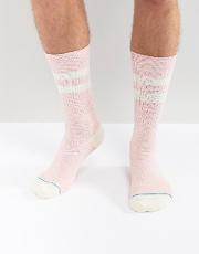 Crew Socks In Pink