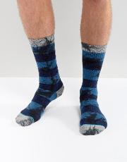 Wells Socks In Tye Dye Stripe