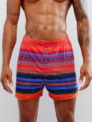 woven boxers in print