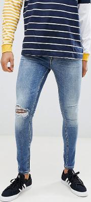 super skinny jeans  dark blue