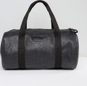 Duffle Bag In Black Pu