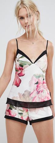 b by painted posey cami top