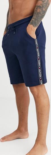 Authentic Lounge Shorts Side Logo Taping