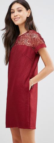 breeze dress with lace top