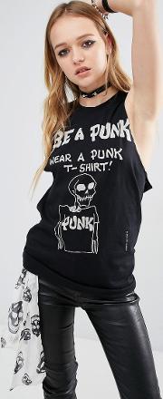 Be A Punk Logo Vest