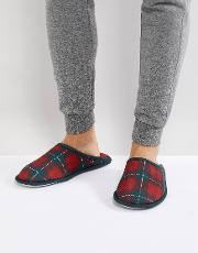 Christmas Tartan Slippers