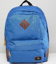 old skool plus backpack in blue