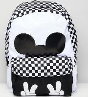x disney checkerboard mickey realm backpack