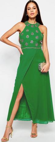 tallulah maxi dress green