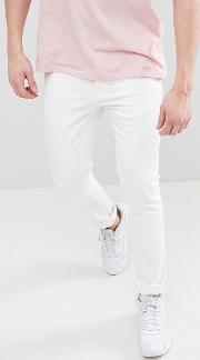 skinny fit jeans  white