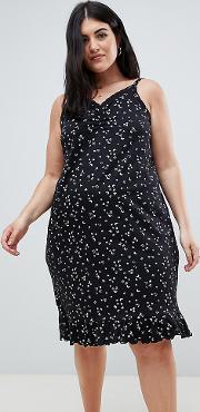 star and moon printed chemise