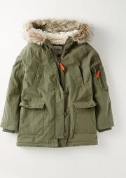 Parka Utility Green Girls