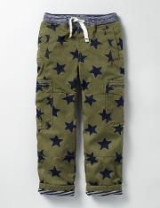 Lined Pull On Cargos   
