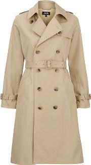 Women's Barbara Trench Coat Beige Fonce Luk 12