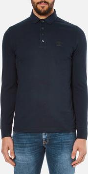 Men's Standard Long Sleeve Polo Shirt 