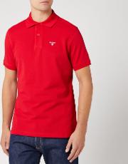 Men's Tartan Pique Polo Shirt