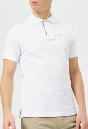 Men's Tartan Pique Polo Shirt