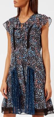 Women's Coach X Keith Haring Frilled Dress