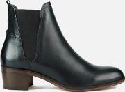  women's compound leather chelsea boots black uk 7 black 