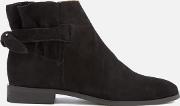 Women's Aretha Suede Flat Ankle Boots