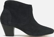 Women's Kiver Suede Heeled Ankle Boots 