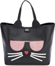 women's kkocktail choupette shopper bag black