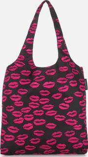 Women's Silicone Lip Foldaway Shopper Bag