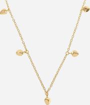Women's Gold Long Nugget Necklace Gold