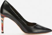 Women's Annette Swirl Leather Court Shoes