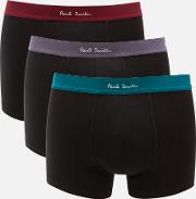 Men's 3 Pack Trunk Boxer Shorts