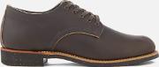 Men's Merchant Leather Oxford Shoes Ebony Harness