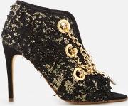 Women's Nightingale Venus Suede Heeled Shoe Boots 